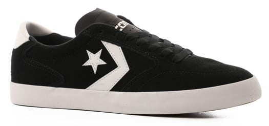 white converse skate shoes