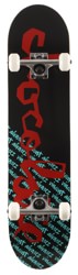Chocolate Alvarez Original Chunk 7.5 Complete Skateboard - black/red