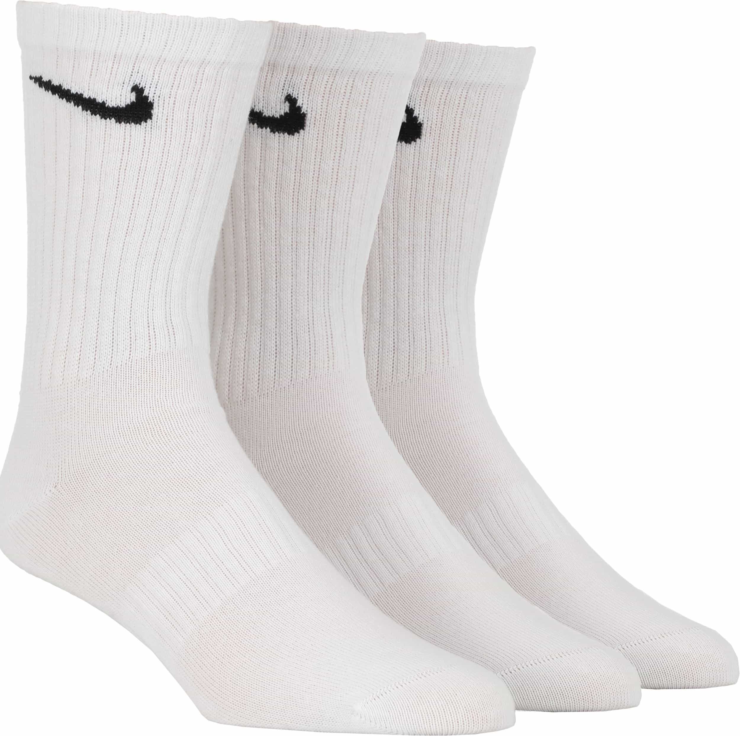 Nike SB Everyday LTWT 3-Pack Sock - white/(black) | Tactics