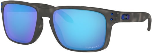 Oakley Holbrook Polarized Sunglasses - matte black tortoise/prizm sapphire polarized lens - view large