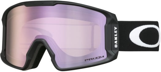 Oakley Line Miner M Goggles - matte black/prizm hi pink iridium lens - view large
