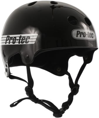 ProTec Old School Certified EPS Skate Helmet - gloss black - view large