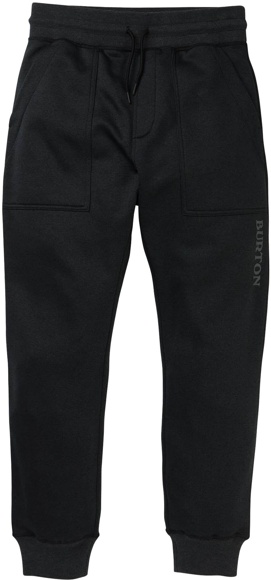 Burton Oak Fleece Pants - true black heather | Tactics