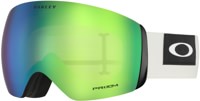Oakley Flight Deck Goggles - blocked out dark brush grey/prizm jade iridium lens