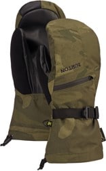 Burton Gore-Tex Mitts - worn camo