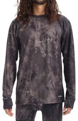 Burton Midweight Base Layer Crew - marble galaxy print