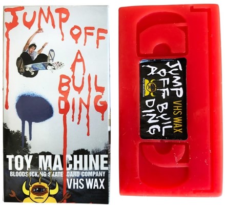 Toy Machine VHS Wax - jump off a building/red - view large