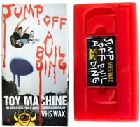 Toy Machine VHS Wax - jump off a building/red