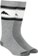 Burton Weekend Midweight Snowboard Socks 2-Pack - true black - 2