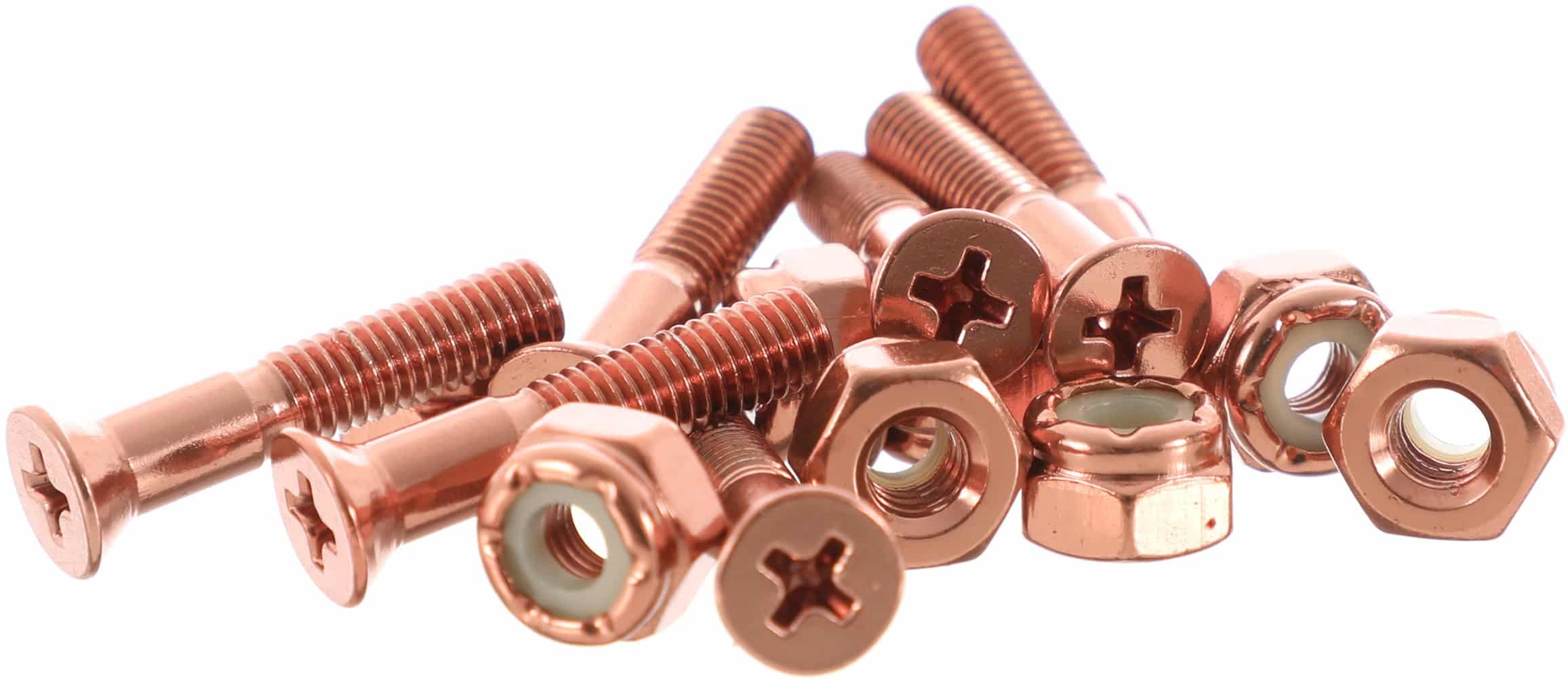 Pig Pig Bolts Phillips Skateboard Hardware copper Tactics