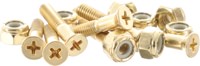 Pig Pig Bolts Phillips Skateboard Hardware - gold