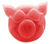 Pig Pig Head Wax - red