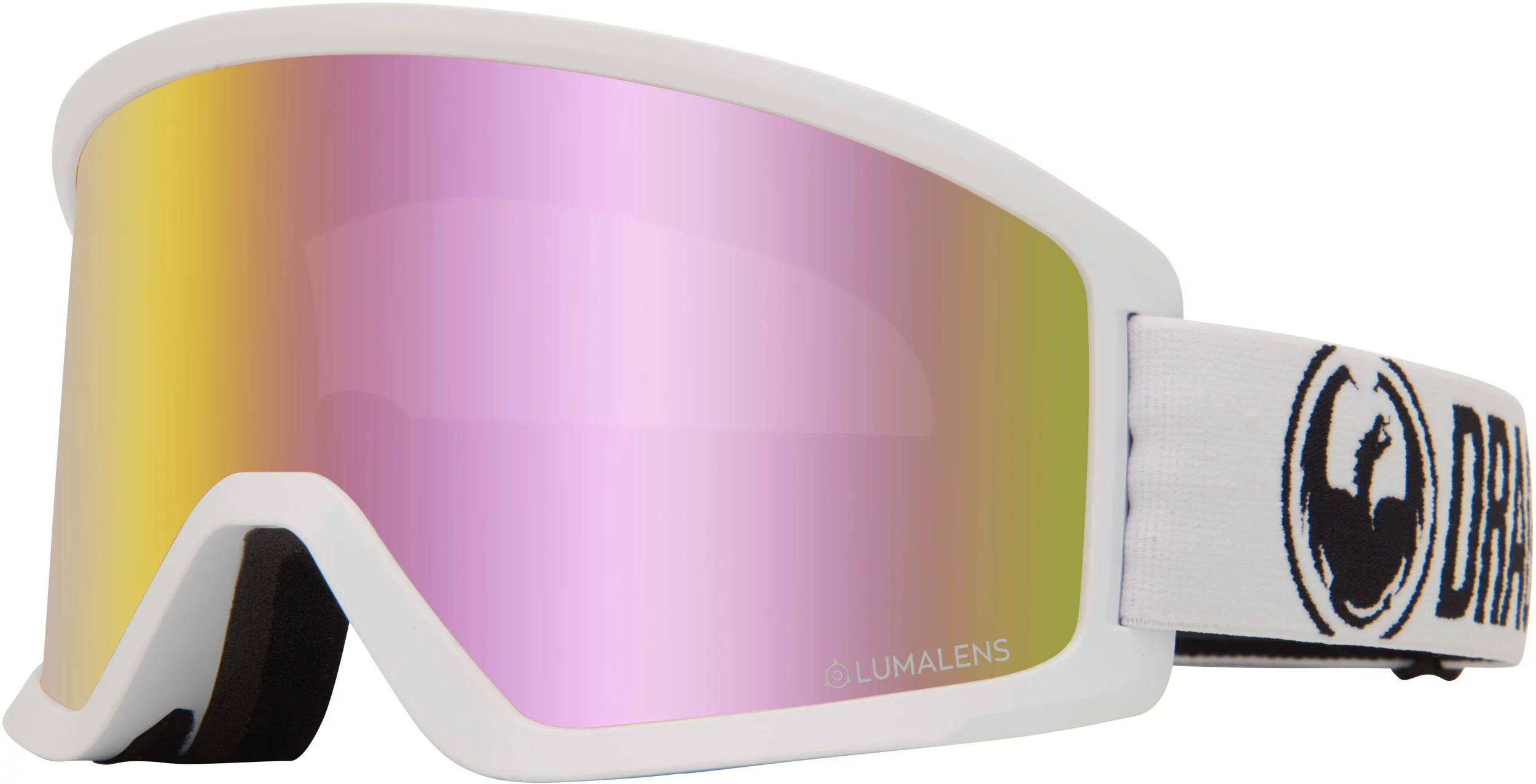 新品　DRAGON DX ゴーグル ホワイト エクストラレンズ付き Dragon DX3 OTG Goggles - white/lumalens pink ion lens | Tactics
