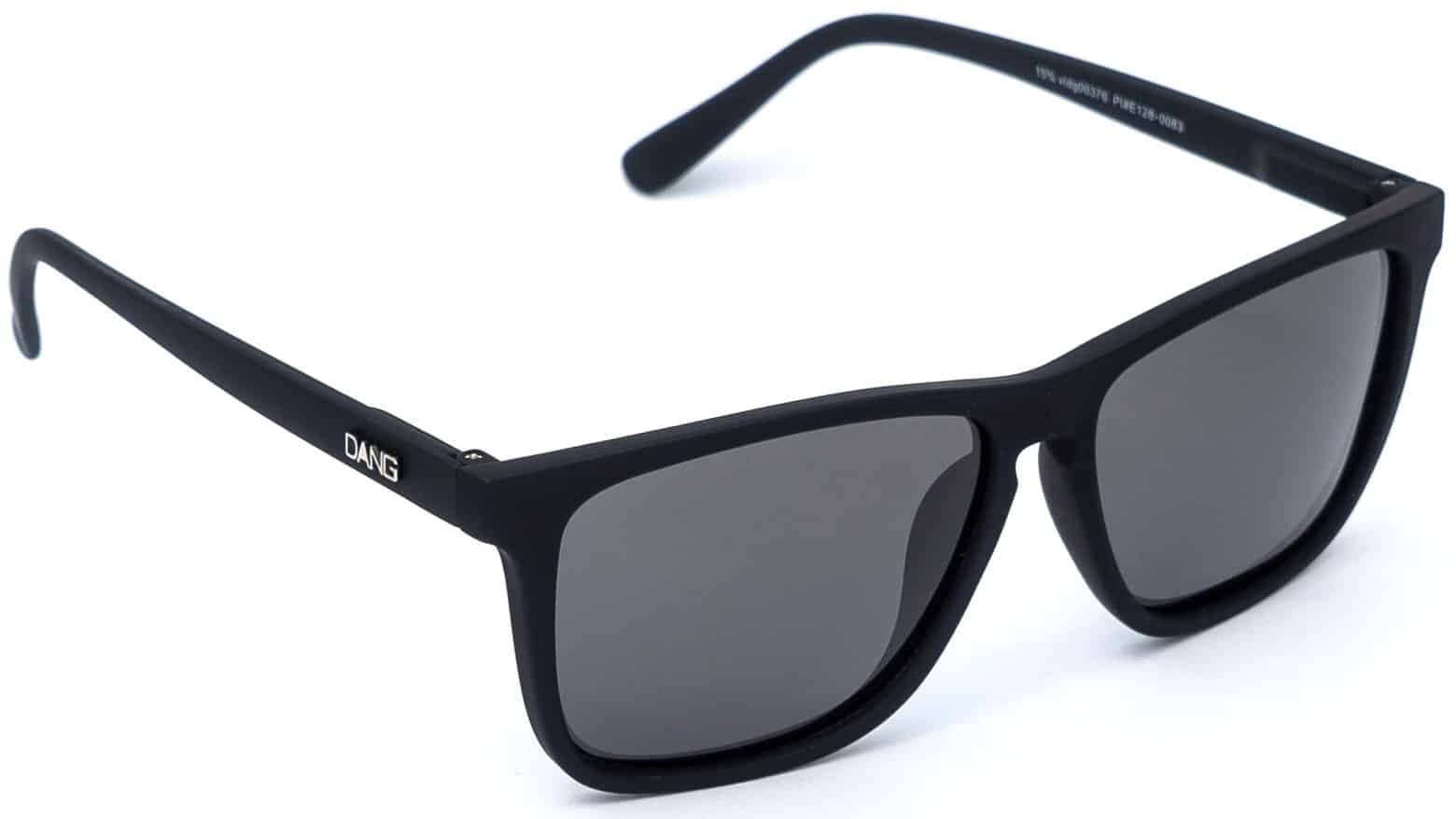 Dang Shades Recoil Polarized Sunglasses - black/black polarized lens ...