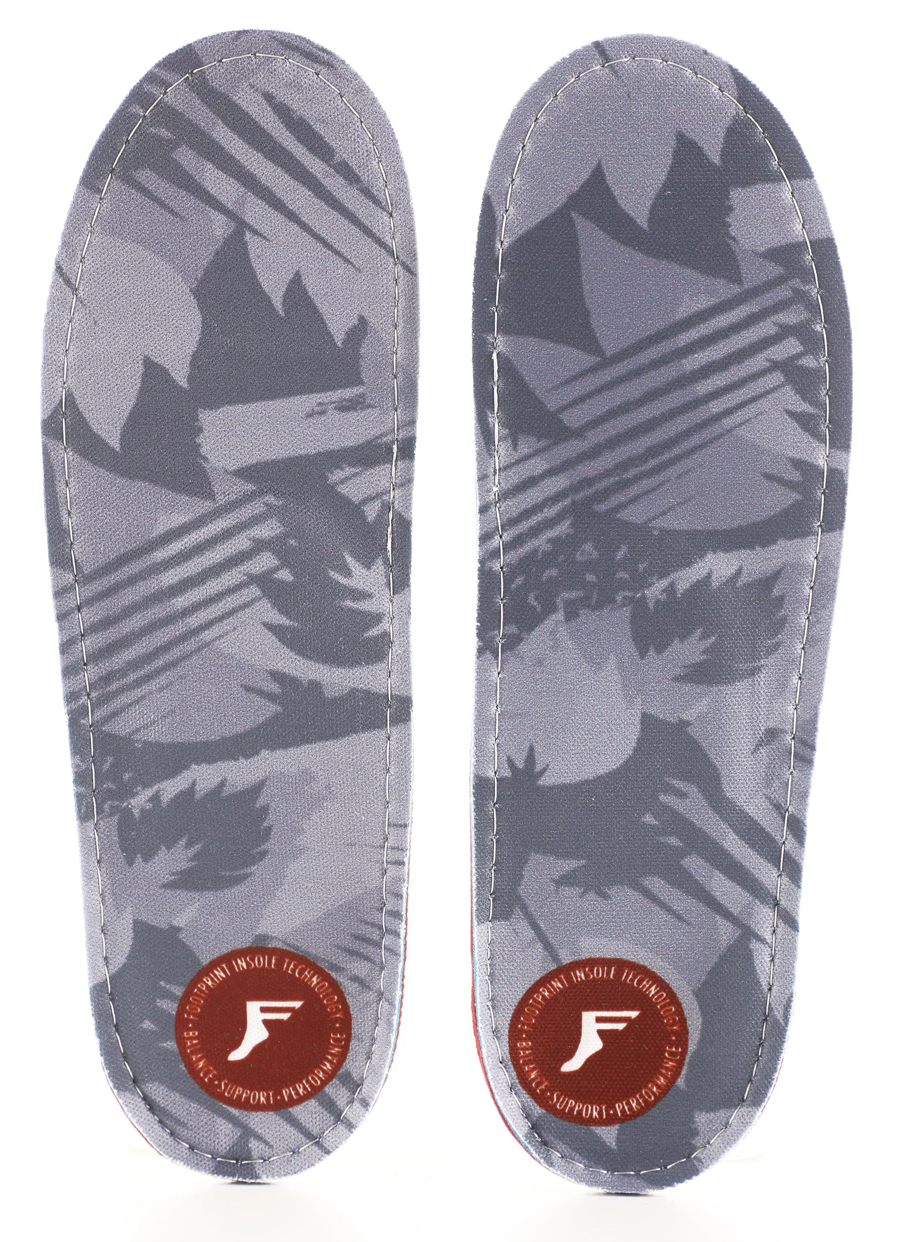 Colours Collective Camo Footprint Gamechanger Orthotic Shoe Insoles 