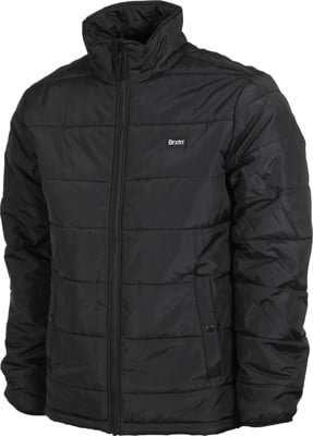 Brixton Cass Puffer Jacket - black/black - view large