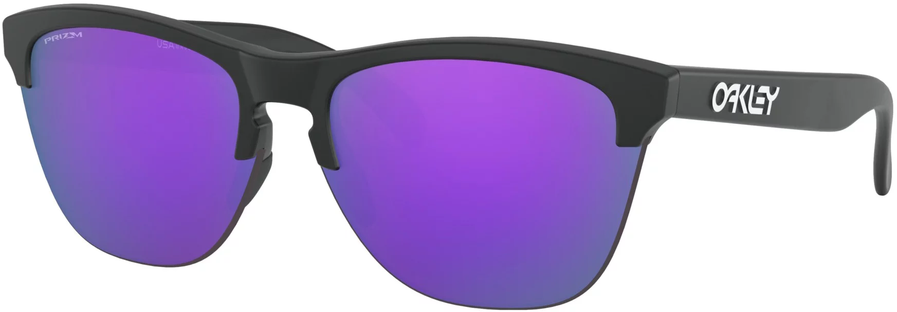 Oakley Frogskins Lite Sunglasses - matte black/prizm violet lens - Free  Shipping | Tactics