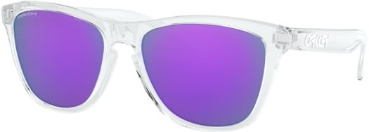 Oakley Frogskins Sunglasses - polished clear/prizm violet lens - view large
