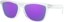 Oakley Frogskins Sunglasses - polished clear/prizm violet lens