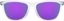 Oakley Frogskins Sunglasses - polished clear/prizm violet lens - front