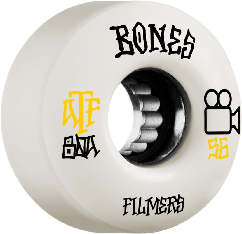Bones ATF AllTerrain Formula Cruiser Skateboard Wheels filmers (80a