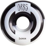 Orbs Apparitions Skateboard Wheels - black/white split (99a)