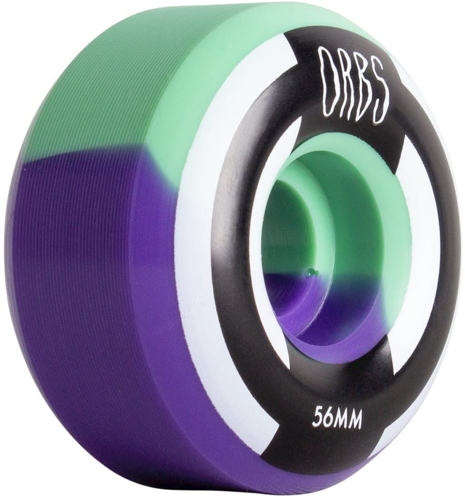 Orbs Apparitions Skateboard Wheels mint/lavender split (99a) Tactics