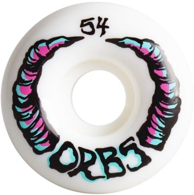 Orbs Apparitions Skateboard Wheels - white 54 (99a) - view large