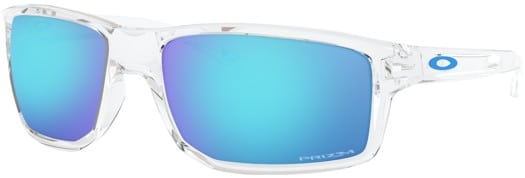 Oakley Gibston Sunglasses - polished clear/prizm sapphire lens - view large
