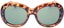 Happy Hour Bikini Beach Sunglasses - tortoise/g15 lens - front