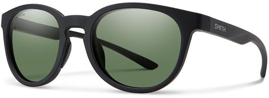 Smith Eastbank Polarized Sunglasses - matte black/chromapop polarized gray green lens - view large