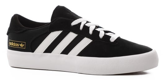 Adidas Matchbreak Super Skate Shoes - core black/footwear white/gold metallic - view large