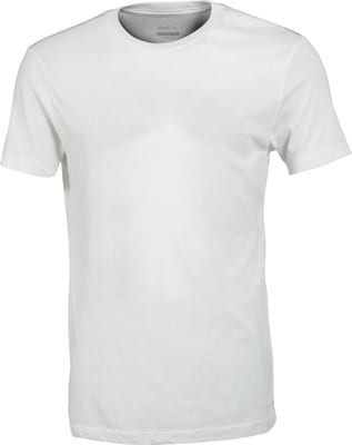 RVCA Solo Label T-Shirt - white/blue - view large