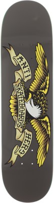 Anti-Hero Classic Eagle 8.25 Skateboard Deck - grey - view large