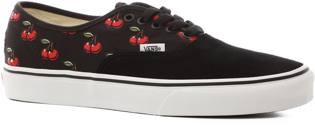 Vans Authentic Skate Shoes - (cherries) black | Tactics