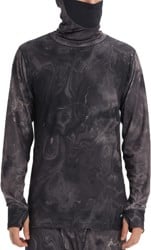 Burton Midweight Base Layer Long Neck - marble galaxy print