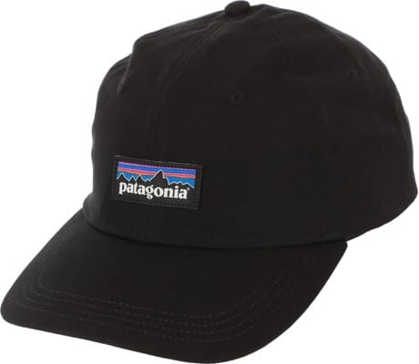 Patagonia P-6 Label Trad Cap Strapback Hat - black - view large