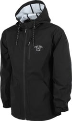 Dark Seas Port Windbreaker - black