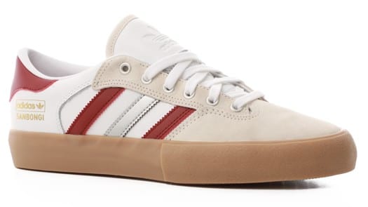 Adidas Matchbreak Super Skate Shoes - (shin sanbongi) footwear white/collegiate burgundy/gum4 