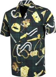 HUF Tenderloin S/S Shirt - black