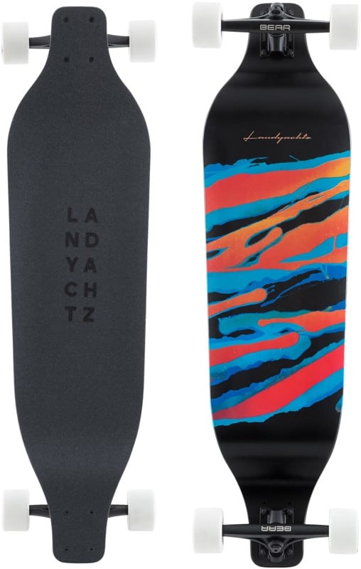 Landyachtz Evo Spectrum 36" Drop Down Complete Longboard Free