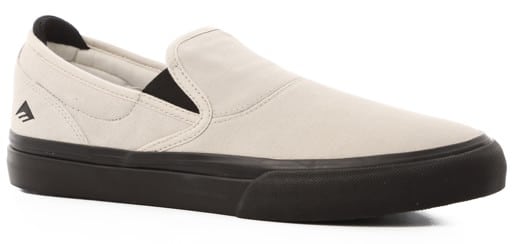 Emerica Wino G6 Slip-On Shoes - white/black - Free Shipping | Tactics