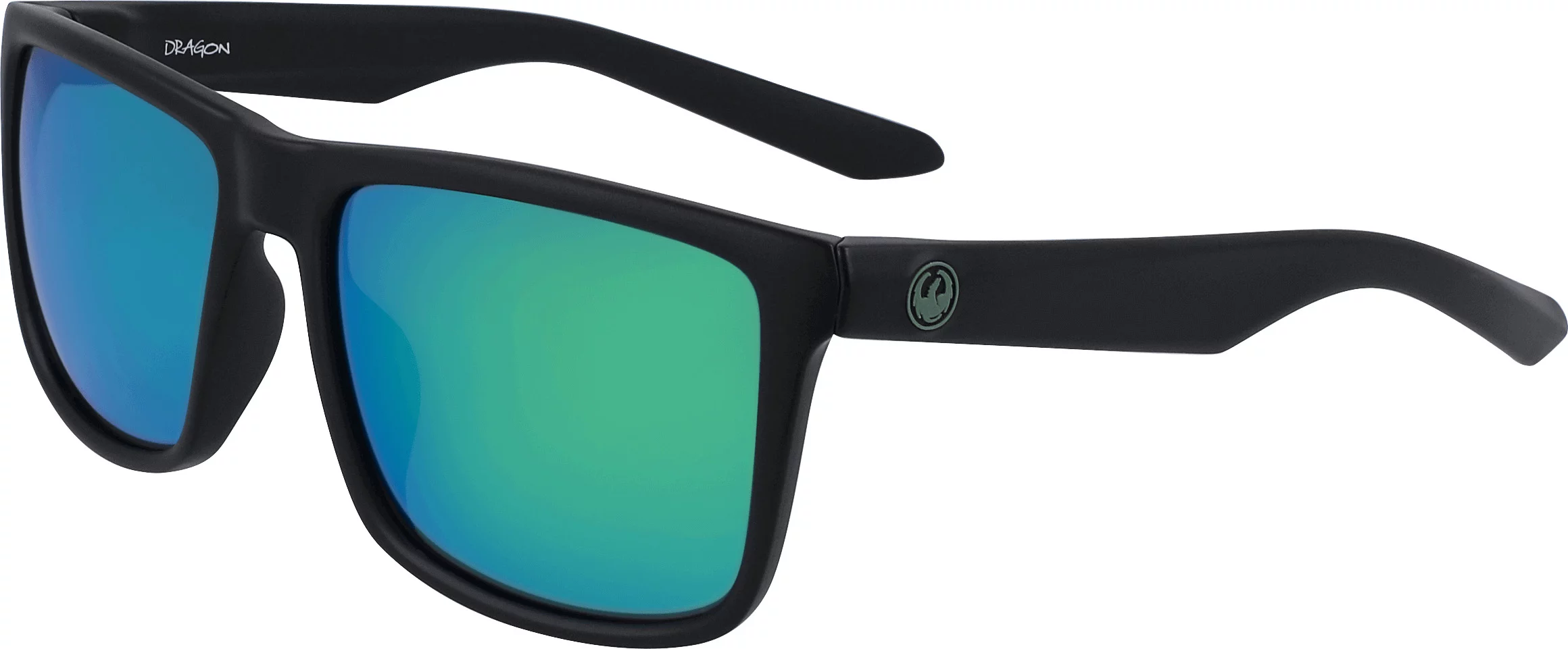 Dragon Cutback H2O Sunglasses Matte Black Polarized Blue Ion Lens 35143-007