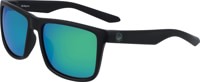 Dragon Meridien H2O Floatable Polarized Sunglasses - matte black h2o/green ion polarized lumalens