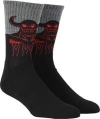 Toy Machine Hell Monster Sock - black