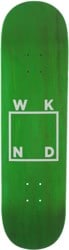 WKND Logo 8.0 Skateboard Deck - green