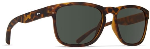 Dot Dash Bootleg Polarized Sunglasses - dark tort black/vintage grey polarized lens - view large
