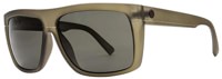 Electric Black Top Polarized Sunglasses - matte olive/ohm grey polarized lens