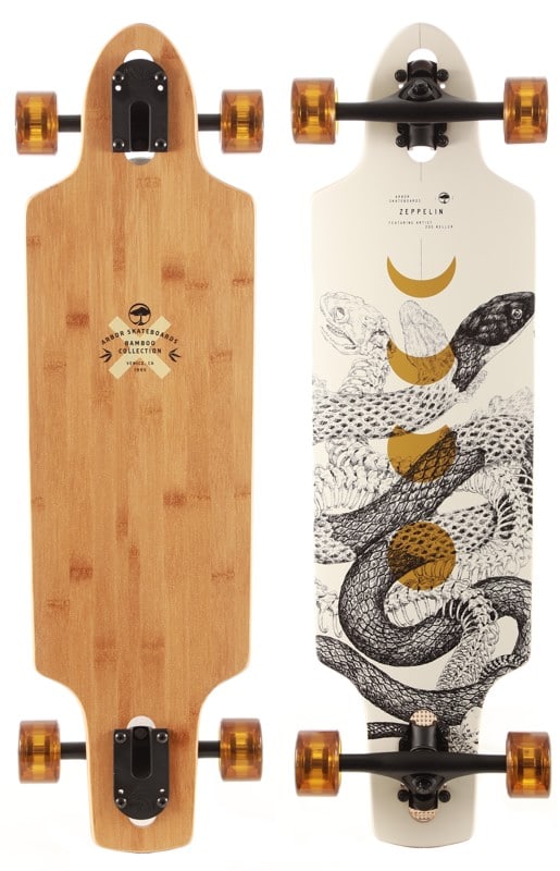 Arbor Zeppelin Bamboo 32" Complete Longboard black trucks / trans