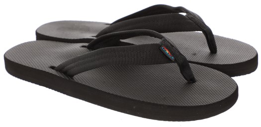 Rainbow Sandals Women's Classic Rubber Single Layer Sandals - black - view large